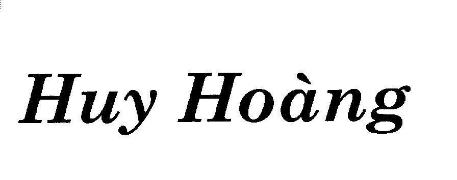 Mẫu nhãn hiệu Huy Hoàng