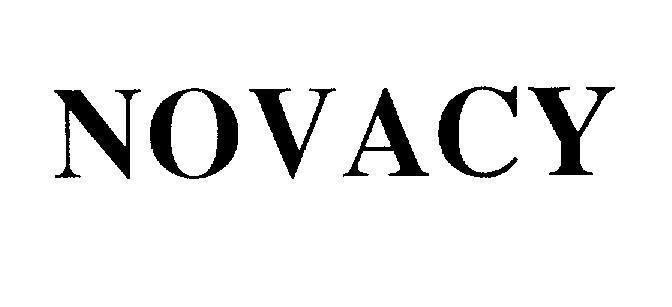 Mẫu nhãn hiệu NOVACY