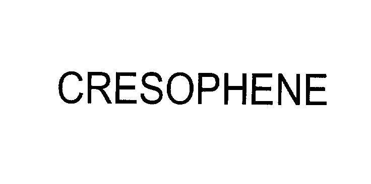 Mẫu nhãn hiệu CRESOPHENE