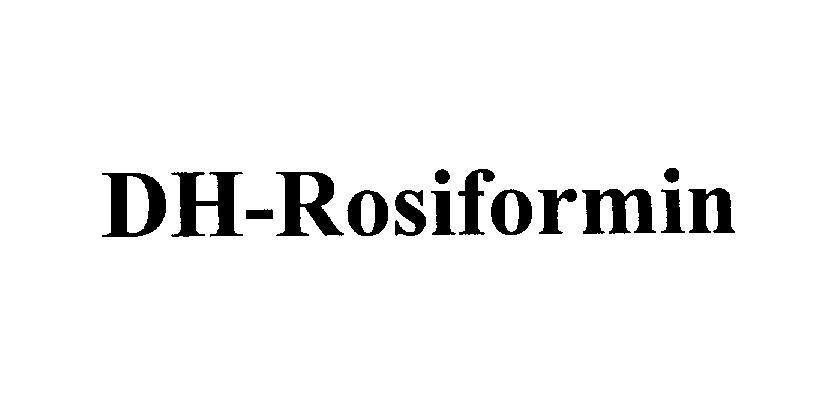 Mẫu nhãn hiệu DH-Rosiformin