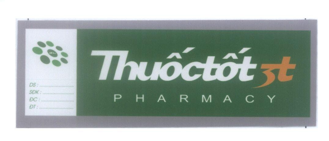 Mẫu nhãn hiệu D L Thuốc tốt 3t PHARMACY DS SĐK ĐC ĐT