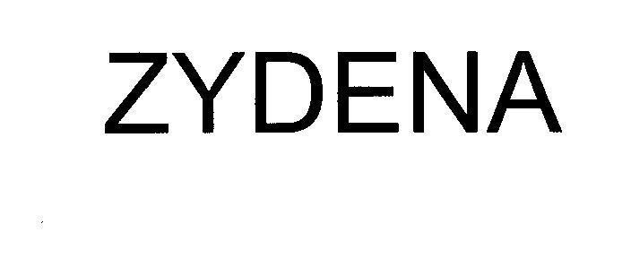 Mẫu nhãn hiệu ZYDENA