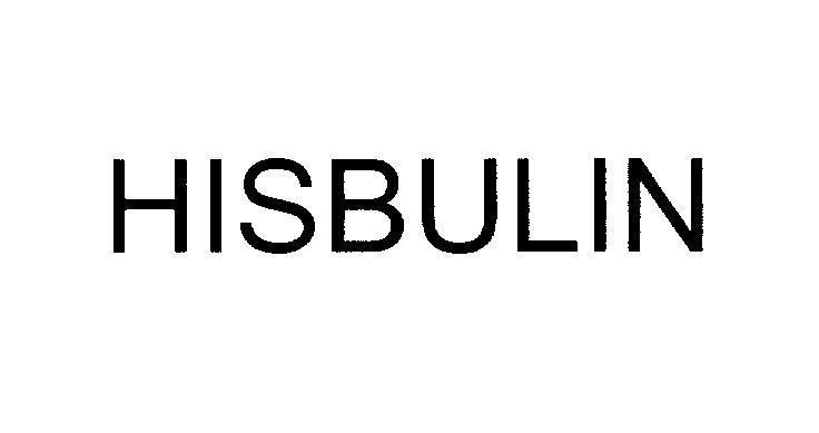 Mẫu nhãn hiệu HISBULIN