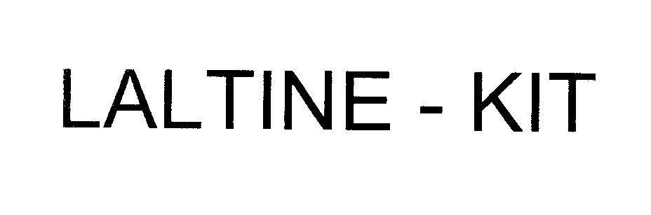 Mẫu nhãn hiệu LALTINE - KIT