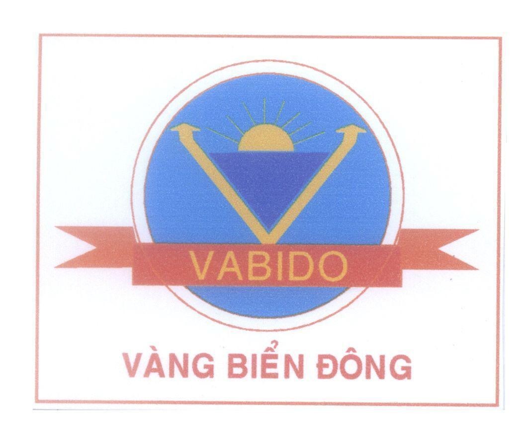 Mẫu nhãn hiệu Vàng Biển Đông VABIDO V