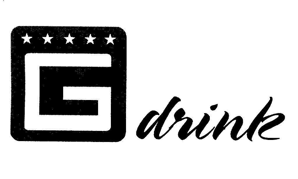 Mẫu nhãn hiệu G drink
