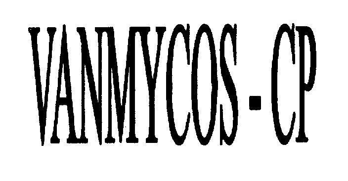 Mẫu nhãn hiệu VANMYCOS-CP