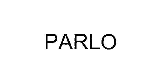 Mẫu nhãn hiệu PARLO