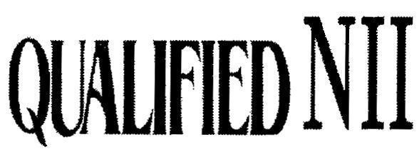 Mẫu nhãn hiệu QUALIFIED NII