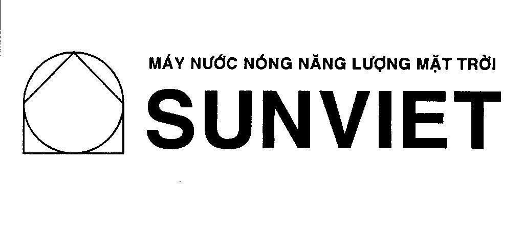 Mẫu nhãn hiệu SUNVIET Máy nước nóng năng lượng mặt trời