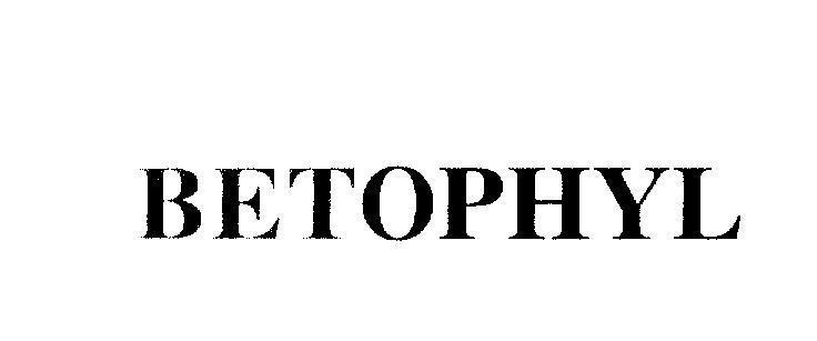 Mẫu nhãn hiệu BETOPHYL