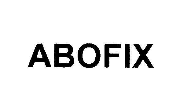 Mẫu nhãn hiệu ABOFIX