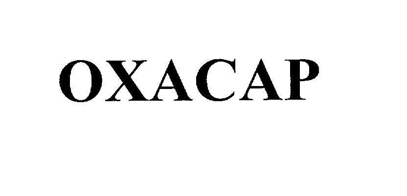 Mẫu nhãn hiệu OXACAP