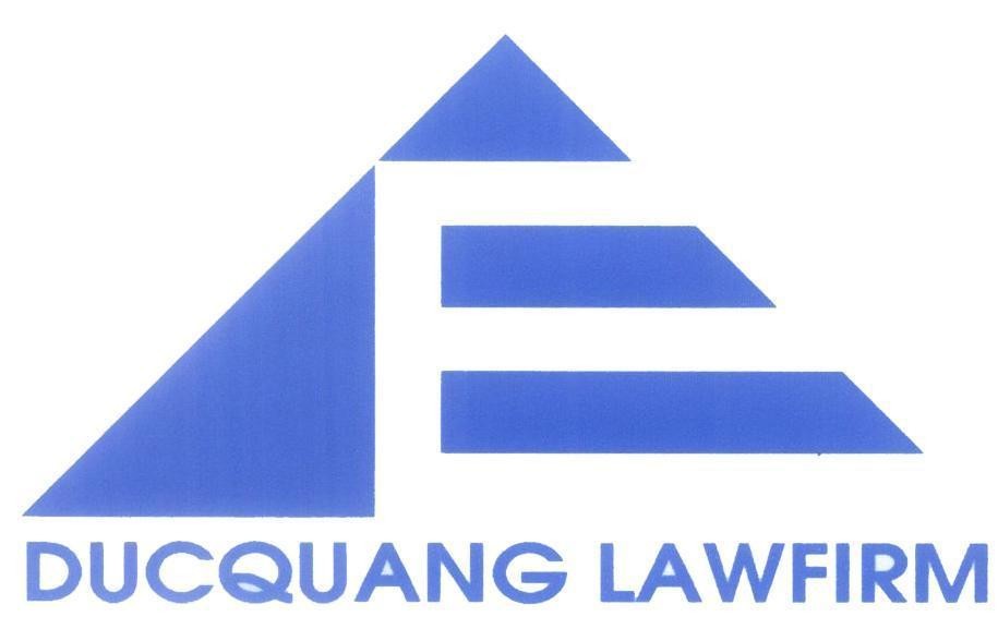 Mẫu nhãn hiệu E DUCQUANG LAWFIRM