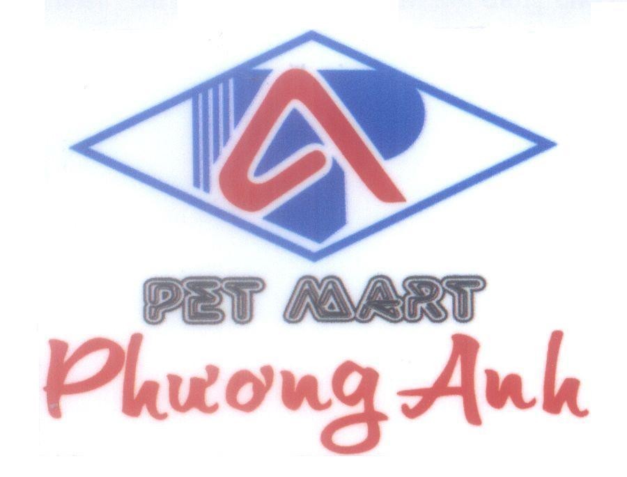 Mẫu nhãn hiệu P A Phương Anh PET MART