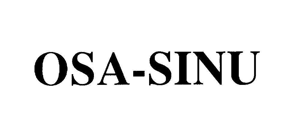 Mẫu nhãn hiệu OSA-SINU