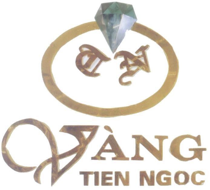 Mẫu nhãn hiệu TN Vàng TIEN NGOC