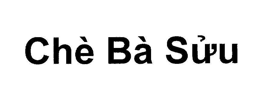 Mẫu nhãn hiệu Chè Bà Sửu