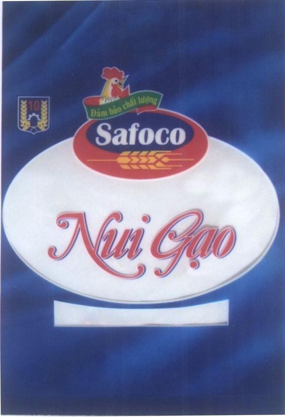 Mẫu nhãn hiệu Safoco Nui Gạo