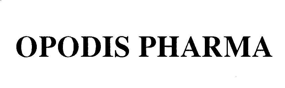 Mẫu nhãn hiệu OPODIS PHARMA