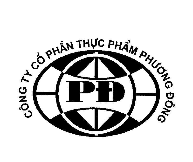 Mẫu nhãn hiệu PĐ Phương Đông Công Ty Cổ Phần Thực Phẩm