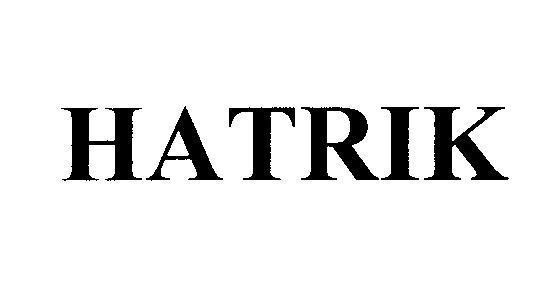 Mẫu nhãn hiệu HATRIK