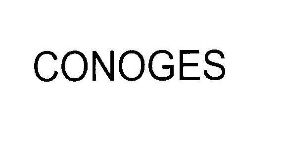 Mẫu nhãn hiệu CONOGES