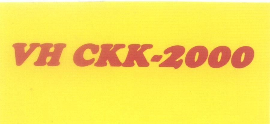 Mẫu nhãn hiệu VH CKK-2000