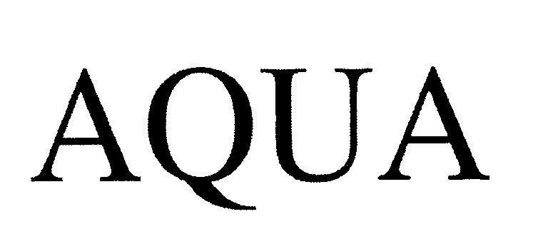 Mẫu nhãn hiệu AQUA
