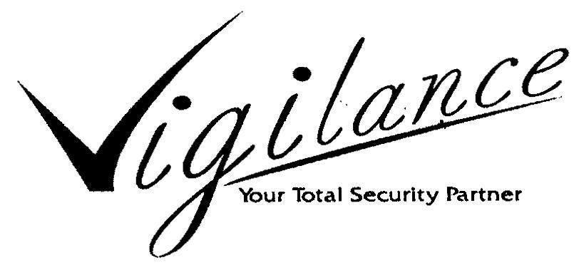 Mẫu nhãn hiệu Vigilance Your Total Security Partner