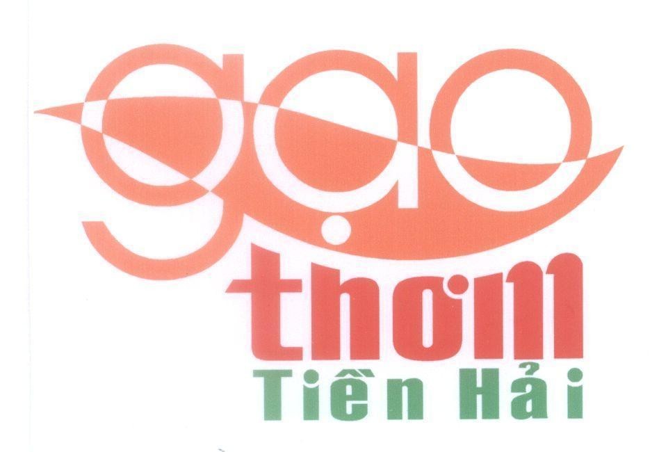 Mẫu nhãn hiệu gạo thơm Tiền Hải