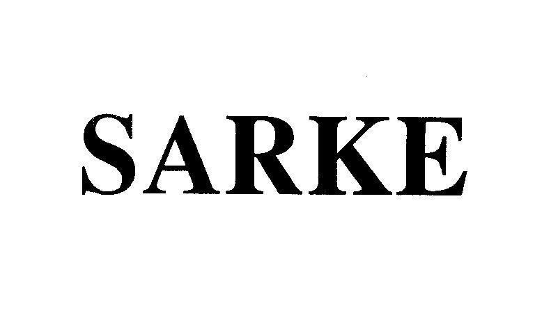 Mẫu nhãn hiệu SARKE
