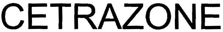 Mẫu nhãn hiệu CETRAZONE