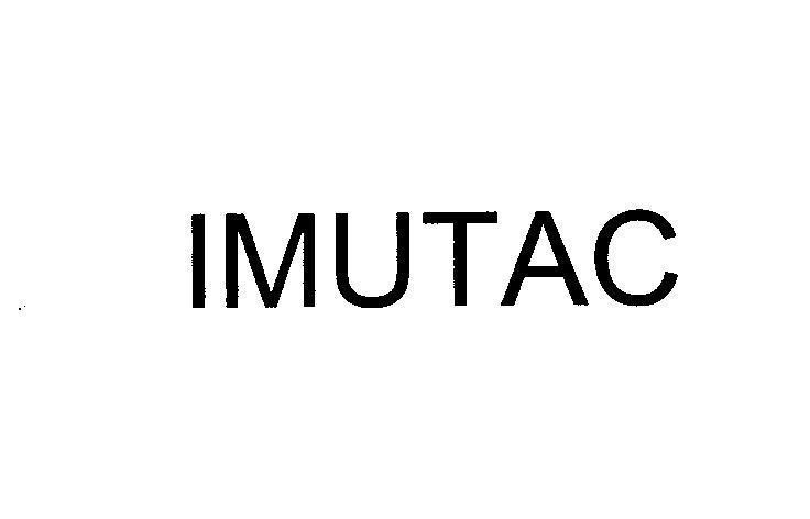 Mẫu nhãn hiệu IMUTAC