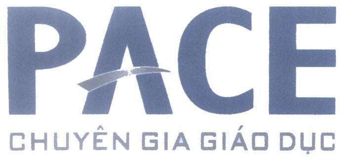Mẫu nhãn hiệu PACE Chuyên Gia Giáo Dục