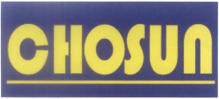Mẫu nhãn hiệu CHOSUN