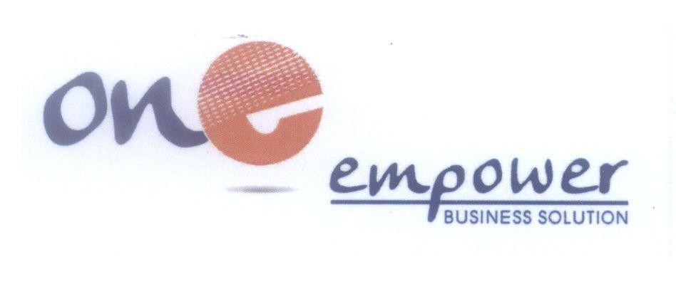 Mẫu nhãn hiệu one empower BUSINESS SOLUTION