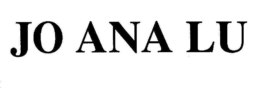 Mẫu nhãn hiệu JO ANA LU