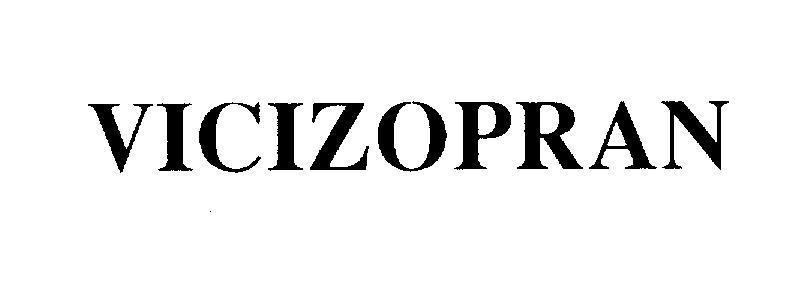 Mẫu nhãn hiệu VICIZOPRAN