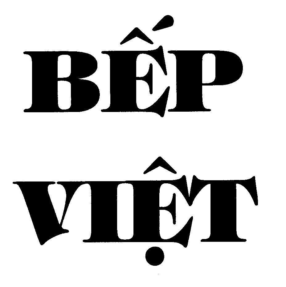 Mẫu nhãn hiệu Bếp Việt