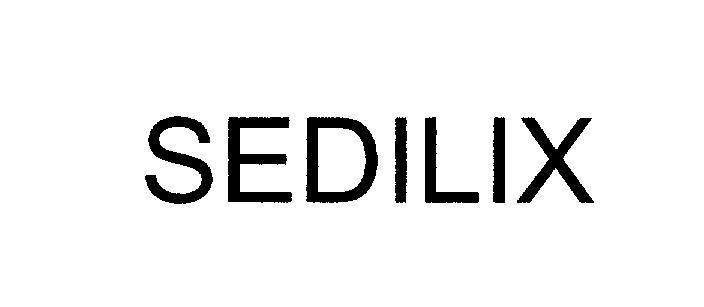 Mẫu nhãn hiệu SEDILIX