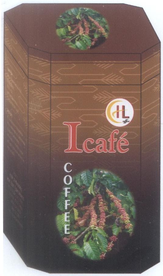 Mẫu nhãn hiệu H L Icafé COFFEE