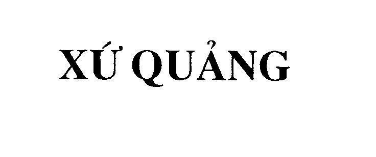 Mẫu nhãn hiệu Xứ Quảng