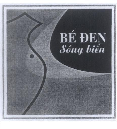 Mẫu nhãn hiệu Bé Đen Sóng biển
