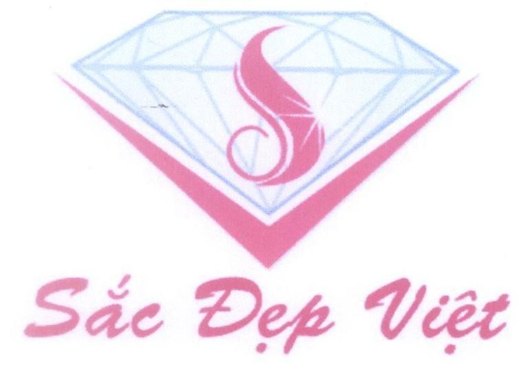 Mẫu nhãn hiệu V S Sắc Đẹp Việt