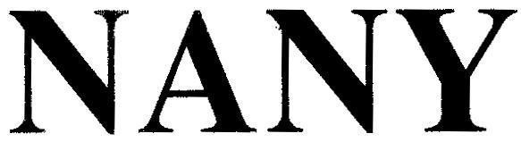 Mẫu nhãn hiệu NANY