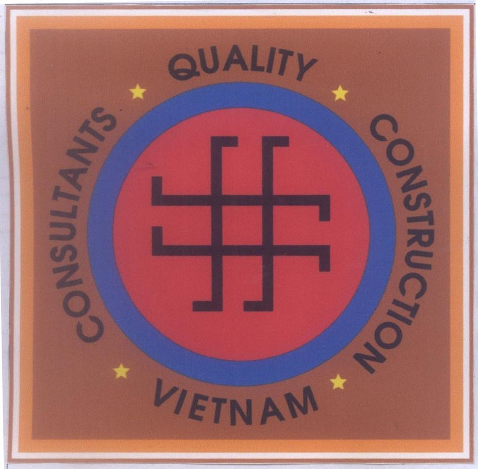Mẫu nhãn hiệu VIETNAM QUALITY CONSULTANTS CONSTRUCTION