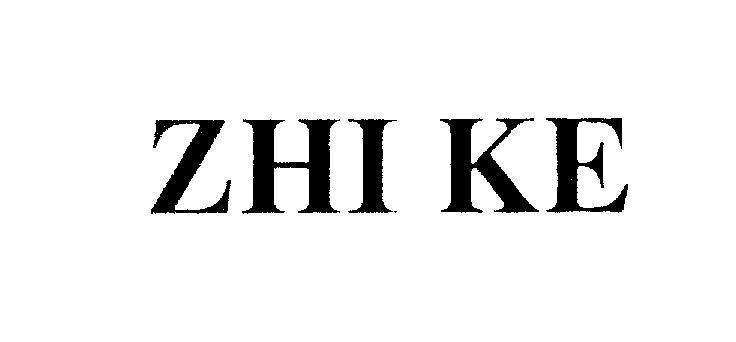 Mẫu nhãn hiệu ZHI KE
