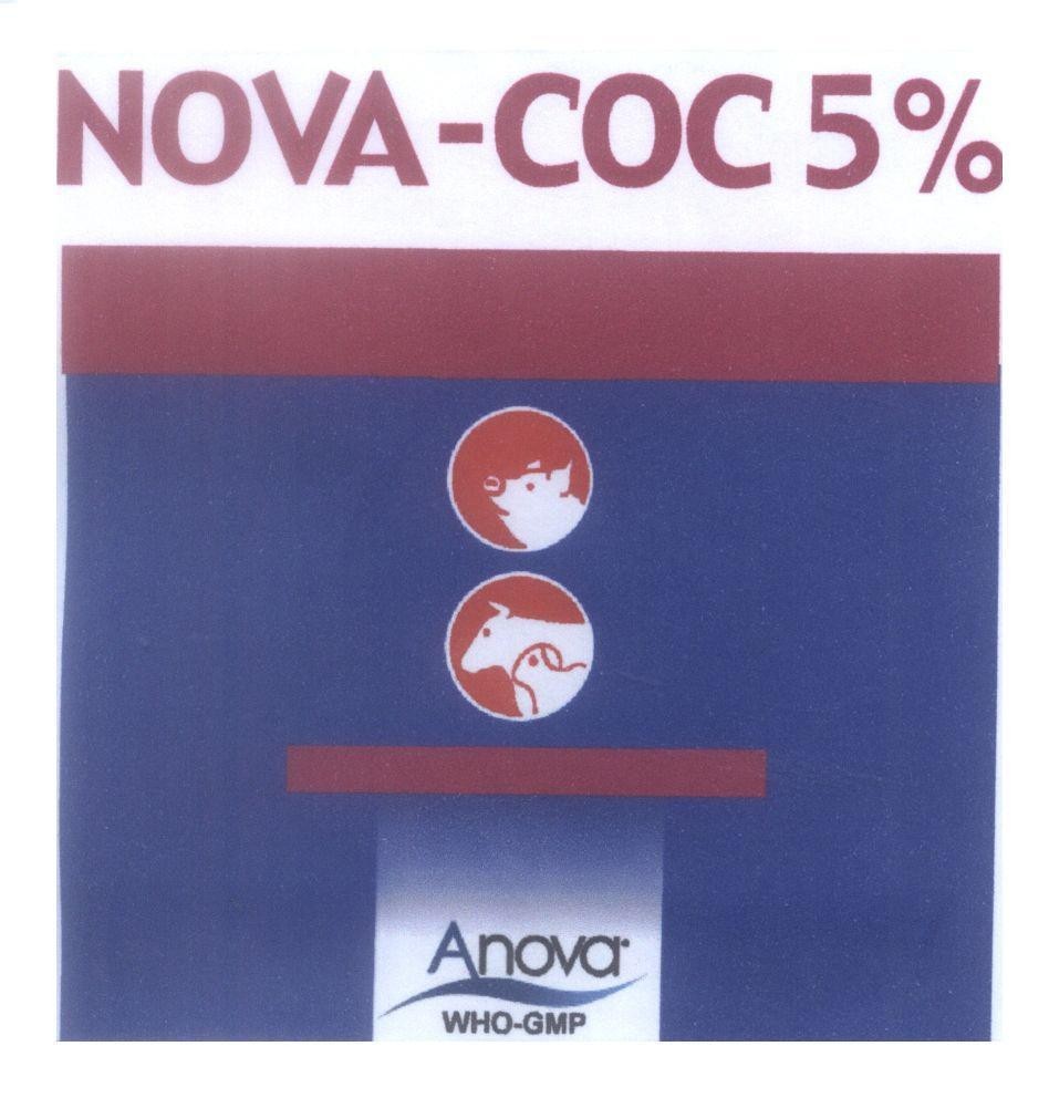 Mẫu nhãn hiệu NOVA-COC 5% Anova GMP