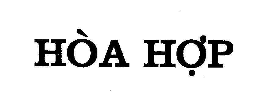 Mẫu nhãn hiệu Hòa Hợp